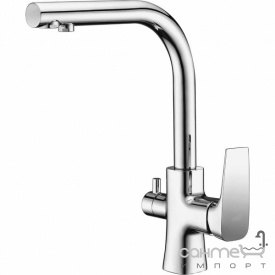 Смеситель для кухни с изливом для фильтрованной воды Blue Water Tivoli Chrom хром