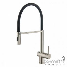 Смеситель для кухни с гибким изливом Blue Water Cori Kolor Stali нержавеющая сталь
