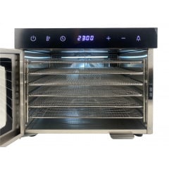 Дегидратор профессиональный Tekhniko DH-06H-BK (6 лотков) черный Ізюм