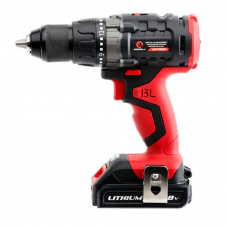 Дриль-шуруповерт акумуляторний Li-Ion 18В, 1.5 Ач, 2 аккумулятори, INTERTOOL WT-0331