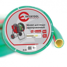 Шланг для води 4-х шаровий 3/4, 50 м, армований, PVC INTERTOOL GE-4126