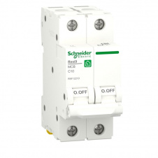 Фото - Автоматичний вимикач Schneider Electric 10A C 2P 6kA Resi9 (R9F12210) Автоматичний вимикач Schneider Electric 10A C 2P 6kA Resi9 (R9F12210)