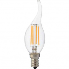 Светодиодная лампа Horoz Electric FILAMENT FLAME-4 4W Е14 4200К (001-014-0004-030)