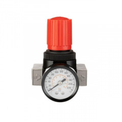 Регулятор тиску 1/4, 1-16 бар, 1600 л/хв, професійний INTERTOOL PT-1429 Миколаїв