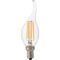 Світлодіодна лампа Horoz Electric FILAMENT FLAME-4 4W Е14 4200К (001-014-0004-030) Іршава