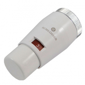 Термостатична головка Schlosser Mini, біла (601100031)