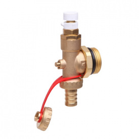 Торцева секція Danfoss FHF-EM з ручним пристроєм для видалення повітря (088U0786)