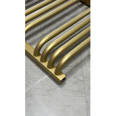 Полотенцесушитель комбинированный Terma Alex 760x500 Brass, тен ONE + вентиль Unico Каменское