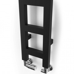 Рушникосушка водяна Terma Easy 640x200 Black mat Кам'янка-Дніпровська