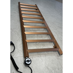 Рушникосушка комбінована Terma CRYSTAL 1200x400 Bright Cooper, тен MOA + вентиль Integra Боярка