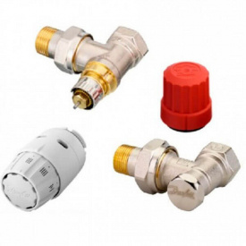 Комплект термостатичний кутовий Danfoss RAS-C2 + RA-N + RLV-S 1/2 (013G2219)