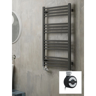 Полотенцесушитель электрический Terma Fiona 900x530 Metallic Grey тен MOA