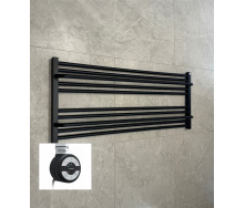 Полотенцесушитель электрический Terma LIMA 500x1200 Soft 9005, с ТЭНом MOA