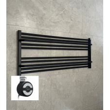 Рушникосушка електрична Terma LIMA 500x1200 Soft 9005, з ТЕНом MOA