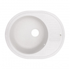 Мийка для кухні Lidz 620x500/200 WHI-01 білий (LIDZWHI01615500200)