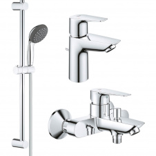 Набір змішувачів 3 в 1 для ванни Grohe QuickFix StartEdge S-Size (UA202501SQ)