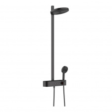 Душова система Hansgrohe Pulsify S Showerpipe 260 2jet 400 EcoSmart, Matt Black (24241670)