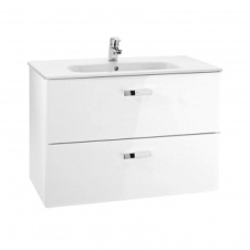 Тумба підвісна Roca Victoria 800х450х565, з умивальником, білий (A855852806)