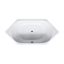 Ванна шестикутна Duravit D-Code 190х90см, вбудовуваний варіант (700138000000000)