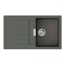 Мийка кухонна Hansgrohe S52, граніт, з крилом, S520-F3, сірий (43356290)