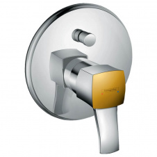 Змішувач для ванни Hansgrohe Metropol Classic хром/золото + IBOX universal