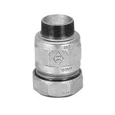 Перехідник затискний Atusa оцинкований Ø1 (746A5005)