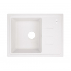 Мийка для кухні Lidz 620x435/200 WHI-01 білий (LIDZWHI01620435200)