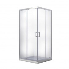 Душова кабіна Besco Modern 80x80x185, скло mrozone (MK-80-185-M)