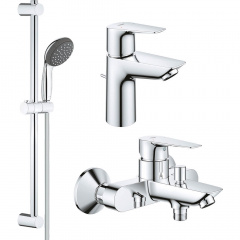 Набір змішувачів 3 в 1 для ванни Grohe QuickFix StartEdge S-Size (UA202501SQ) Київ