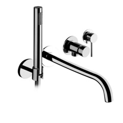 Змішувач для ванни Bonomi Trenta 9 чорний (B312423) Ромны