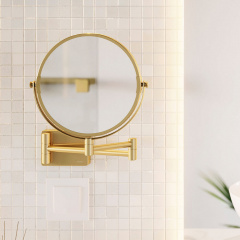 Дзеркало для гоління Hansgrohe AddStoris для гоління золотий (41791990) Сарни