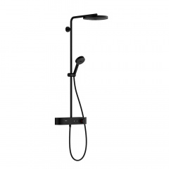 Душова система Hansgrohe Pulsify S Showerpipe 260 1jet 400, Matt Black (24220670) Суми