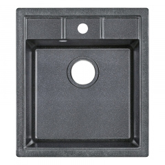 Мийка для кухні Lidz 460х515/200 BLA-03 чорний (LIDZBLA03460515200) Кривий Ріг