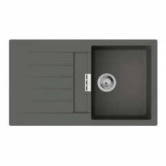 Мийка кухонна Hansgrohe S52, граніт, з крилом, S520-F3, сірий (43356290) Куйбышево