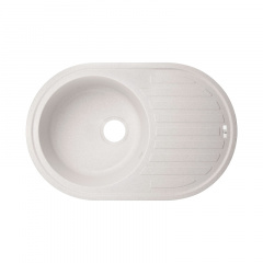 Мийка для кухні Lidz 780x500/200 COL-06 світло-бежевий (LIDZCOL06780500200) Городок