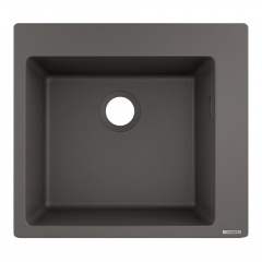 Мийка кухонна Hansgrohe S51, граніт, без крила, накладна, S510-F45, сірий камінь (43312290) Новониколаевка