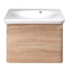 Тумба з раковиною Devit Fly New 500х640х510, дуб (0020120WO) Днепрорудное
