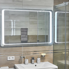 Дзеркало Global Glass MR-2 1200х800, з LED-підсвічуванням Пологи
