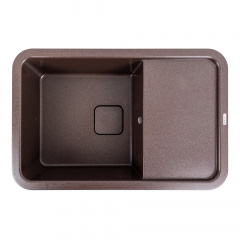 Мийка кухонна Platinum 7850 CUBE граніт, мокко Київ