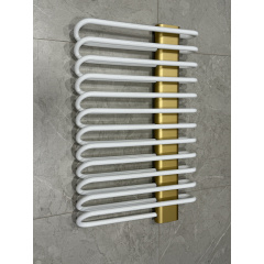 Полотенцесушитель Terma Michelle 780*500 White, панель Brass Ворожба