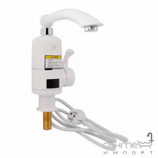 Кран для горячей воды с проточным водонагревателем Lidz Warm LDWAR057WCR24983 белый