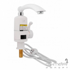 Кран для горячей воды с проточным водонагревателем Lidz Warm LDWAR057WCR24983 белый Житомир