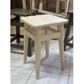 Табурет кухонный массив бука без покрытия 450x300x320 мм