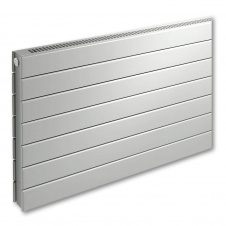 Дизайнерский горизонтальный радиатор VASCO VIOLA H2L1-RO 868x500 Белый