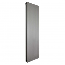 Вертикальный алюминиевый радиатор NOVA FLORIDA LEDRO S/90 2000 мм GRAPHITE 3R дизайнерский 6 секций