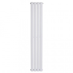 Дизайнерский вертикальный радиатор отопления ARTTIDESIGN Livorno II 4/1400/272/50 белый матовый Энергодар