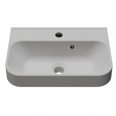 Раковина глянцевая подвесная Amidicon Comfort 45 450х300 из литого камня Чернигов