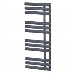 Дизайнерский полотенцесушитель Grasse 12/1130 серый матовый Акимовка