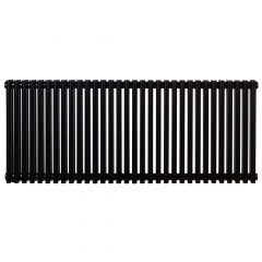 Дизайнерский радиатор трубчатый Betatherm Praktikum 500мм/1223мм горизонтальный черный Тячів