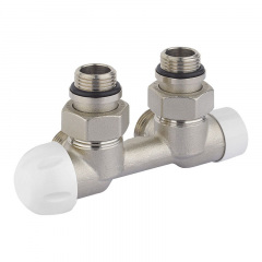Термостатический узел Carlo Poletti Thermo Piastre угловой левый 1/2″ Зx3/4″ EK 50 мм никель Хмельницкий